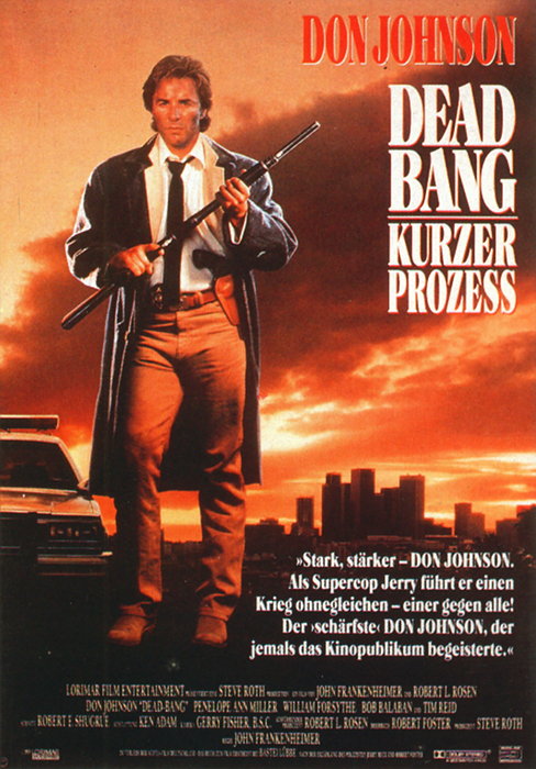 Plakat zum Film: Dead Bang - Kurzer Prozess