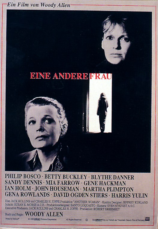 Plakat zum Film: andere Frau, Eine