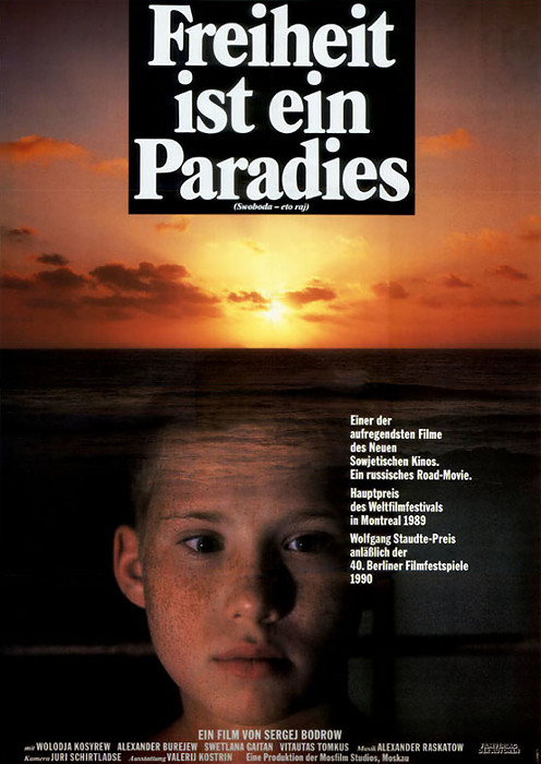 Plakat zum Film: Freiheit ist ein Paradies