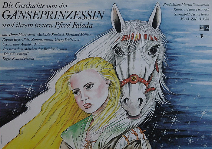 Plakat zum Film: Geschichte von der Gänseprinzessin und ihrem treuen Pferd Falada, Die