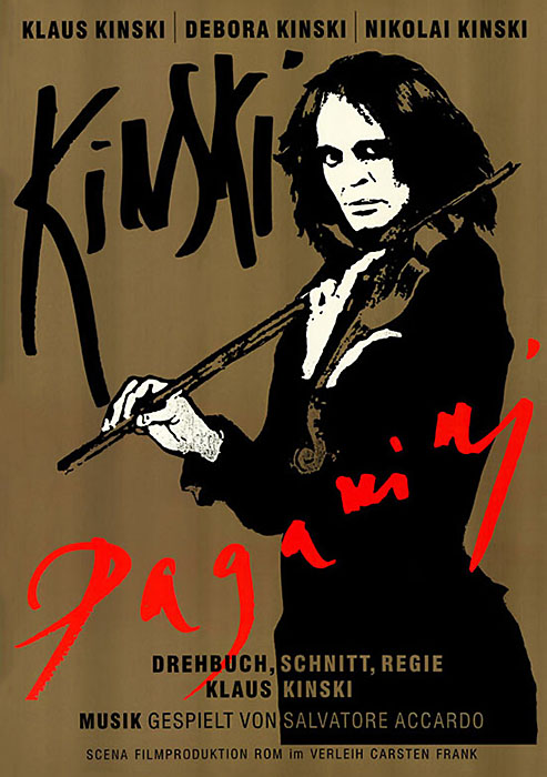 Plakat zum Film: Kinski Paganini