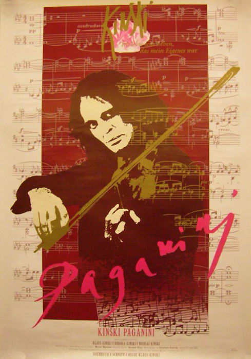 Plakat zum Film: Kinski Paganini