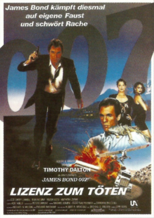 Plakat zum Film: James Bond 007 - Lizenz zum Töten