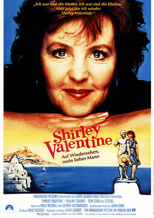 Plakat zum Film: Shirley Valentine - Auf Wiedersehen, mein lieber Mann