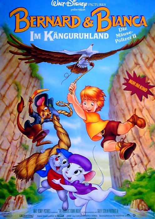 Plakat zum Film: Bernard und Bianca im Känguruhland