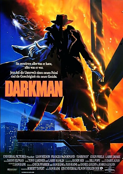 Plakat zum Film: Darkman - Der Mann mit der Gesichtsmaske