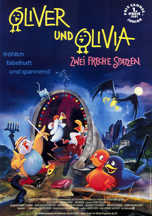 Plakat zum Film: Oliver und Olivia - Zwei freche Spatzen