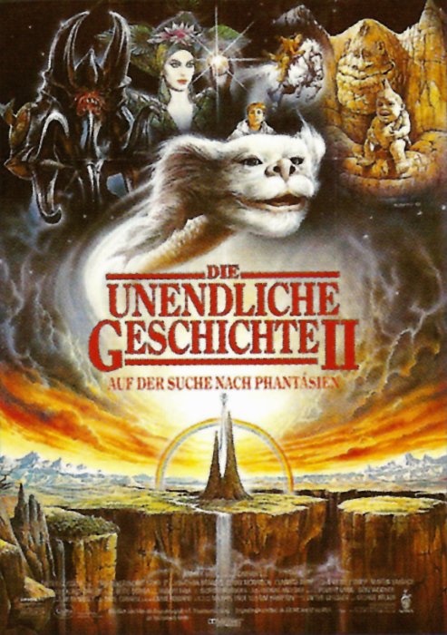 Plakat zum Film: unendliche Geschichte II, Die - Auf der Suche nach Phantásien