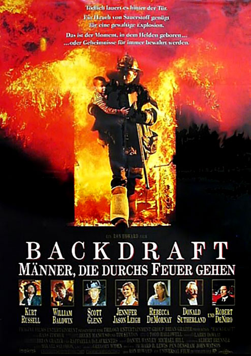 Plakat zum Film: Backdraft - Männer, die durchs Feuer gehen