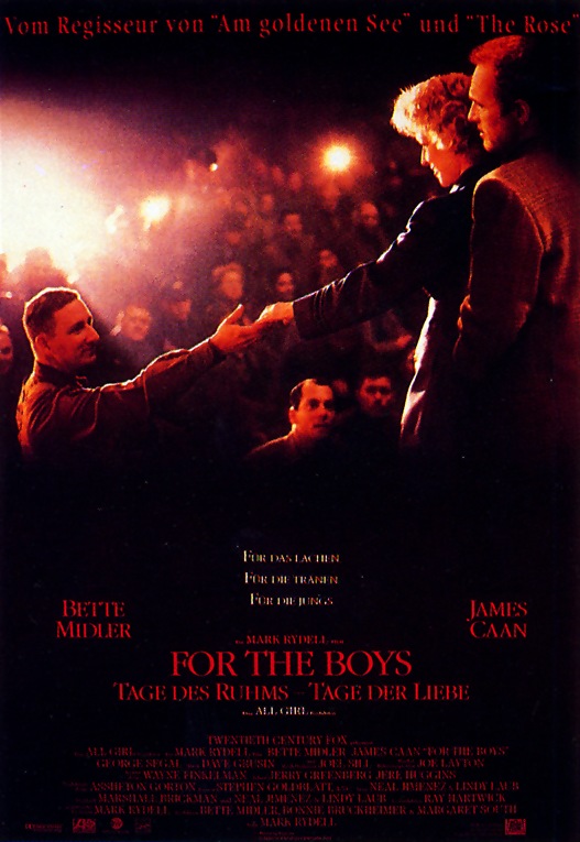 Plakat zum Film: For the Boys - Tage des Ruhms - Tage der Liebe