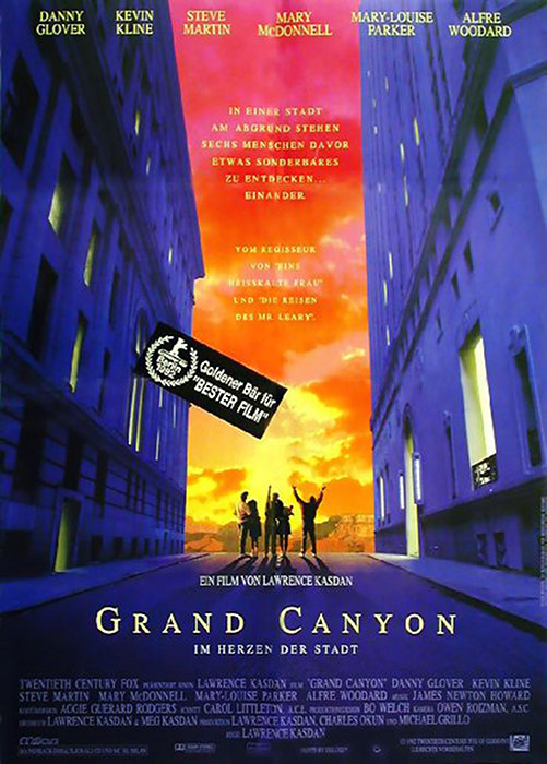 Plakat zum Film: Grand Canyon - Im Herzen der Stadt