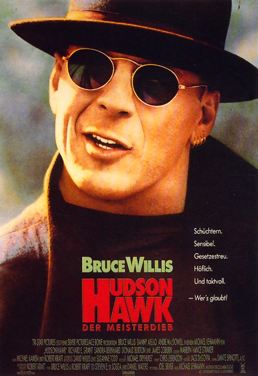 Plakat zum Film: Hudson Hawk - Der Meisterdieb