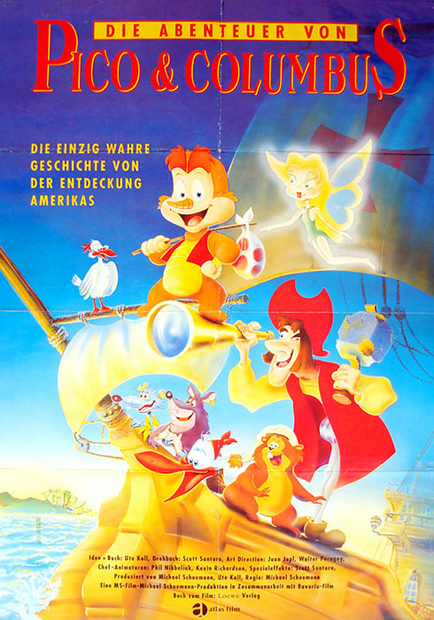 Die Abenteuer von Pico und Columbus (1992) - Deutsche Trickproduktionen -  TV-Kult.com