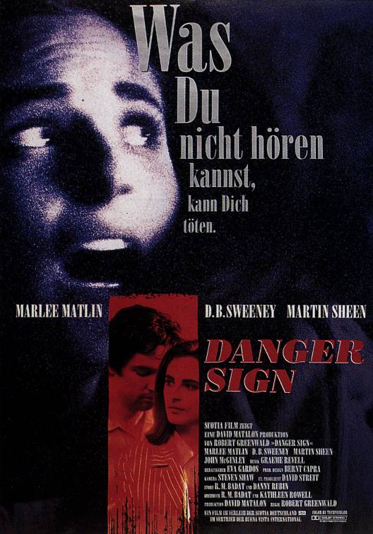 Plakat zum Film: Danger Sign