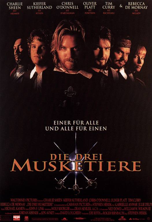 Plakat zum Film: drei Musketiere, Die