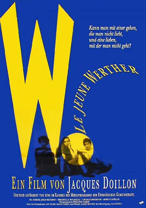 Plakat zum Film: W. - Le jeune Werther