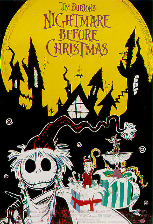 Plakat zum Film: Nightmare Before Christmas