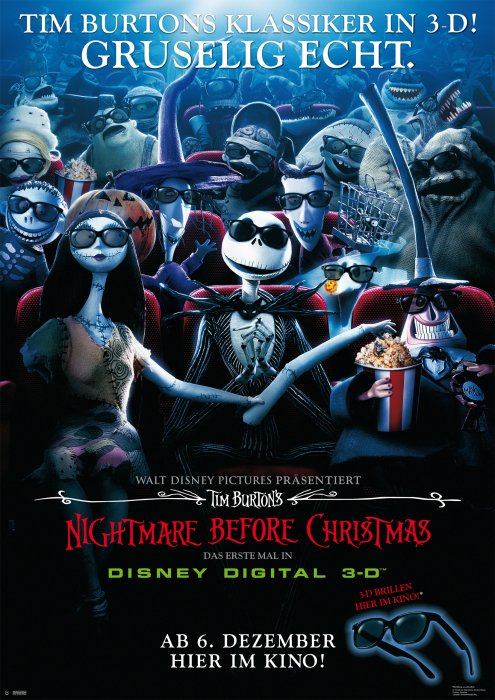 Plakat zum Film: Nightmare Before Christmas