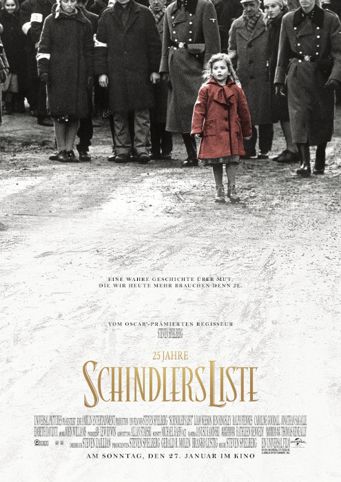 Plakat zum Film: Schindlers Liste