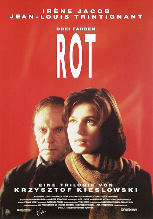 Plakat zum Film: Drei Farben - Rot