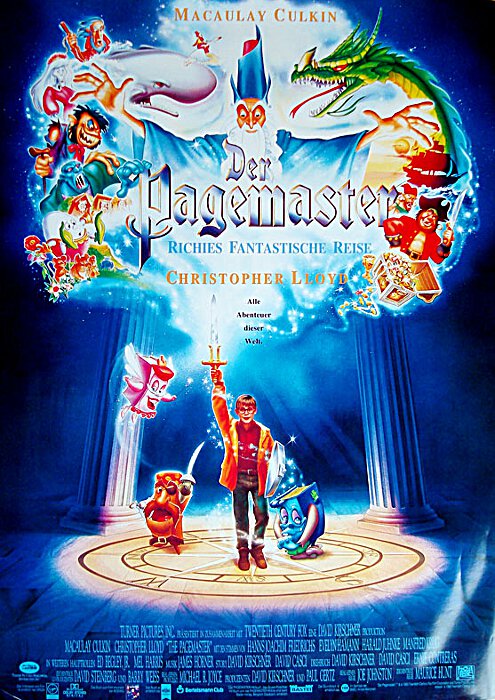 Plakat zum Film: Pagemaster, Der - Richies fantastische Reise