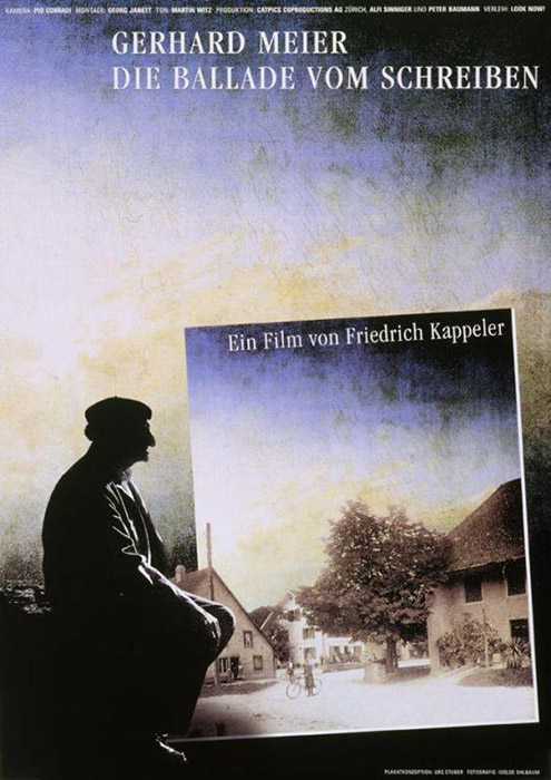Plakat zum Film: Gerhard Meier - Die Ballade vom Schreiben