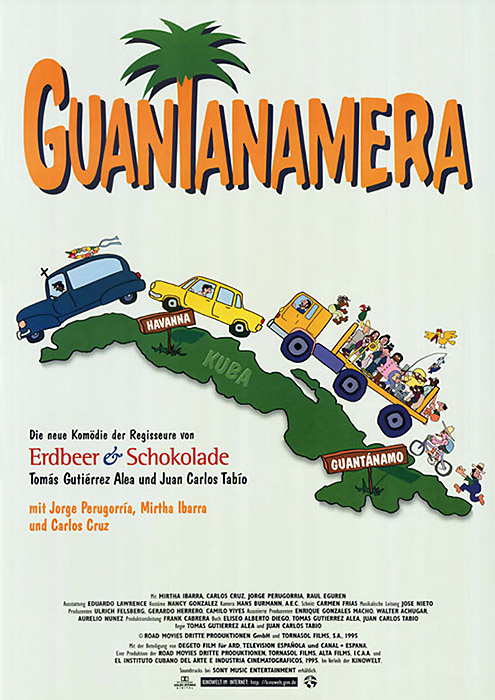 Plakat zum Film: Guantanamera - Eine Leiche auf Reisen