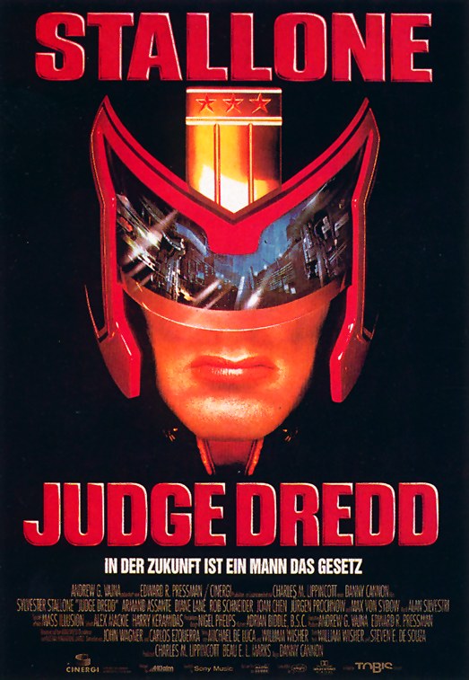 Plakat zum Film: Judge Dredd