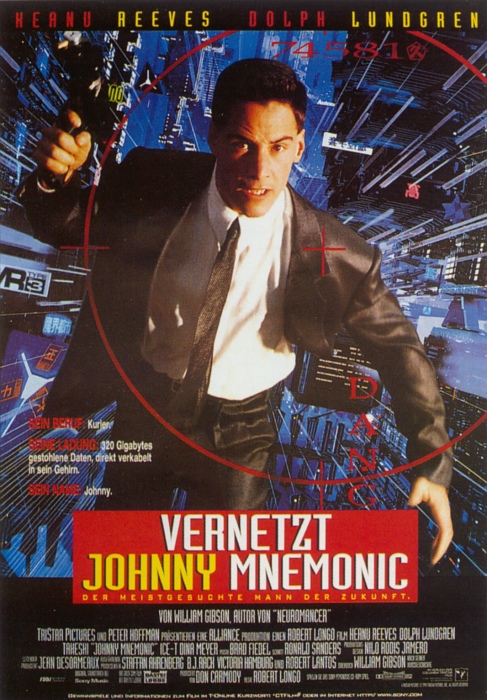 Plakat zum Film: Vernetzt - Johnny Mnemonic
