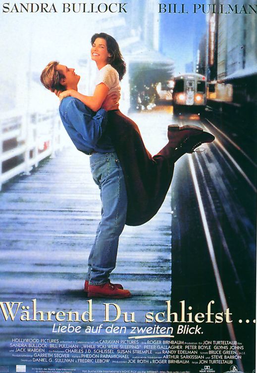 Filmplakat Während du schliefst (1995) Plakat 1 von 2