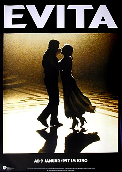 Plakat zum Film: Evita