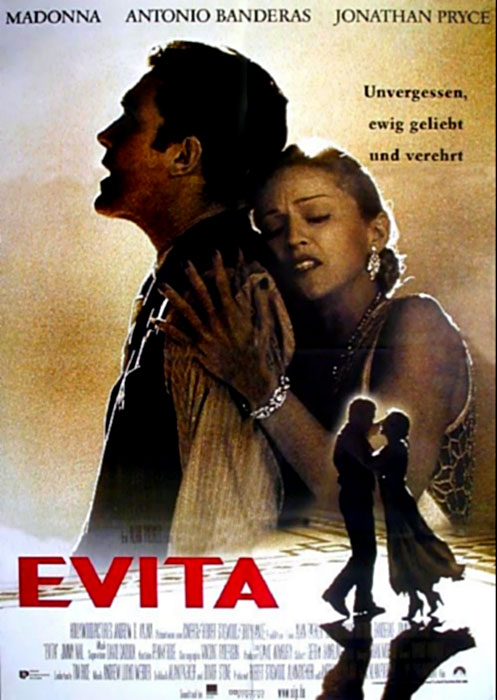 Plakat zum Film: Evita