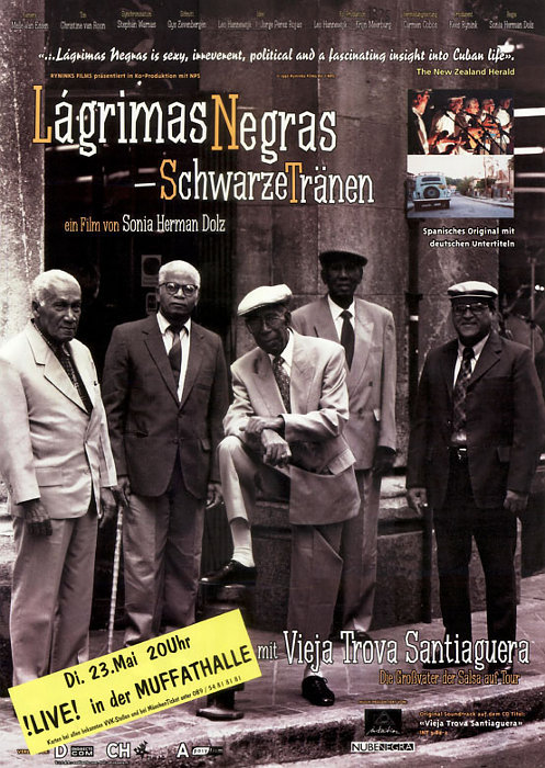 Plakat zum Film: Lagrimas Negras - Schwarze Tränen