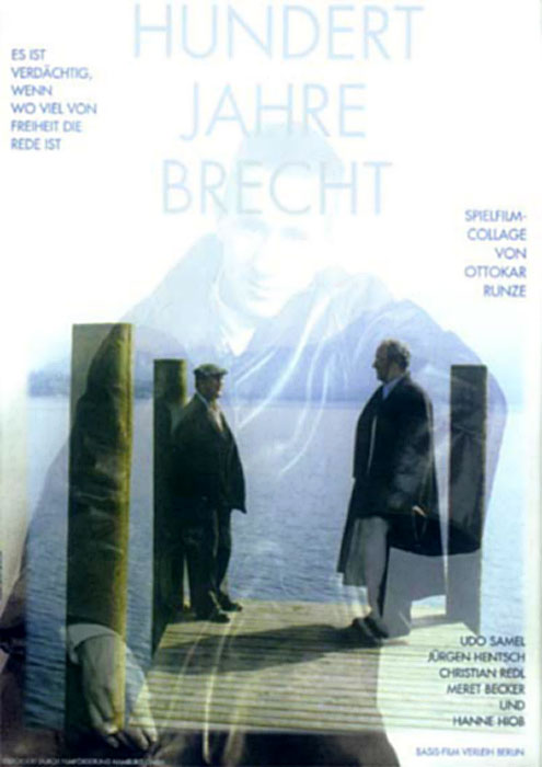 Plakat zum Film: Hundert Jahre Brecht