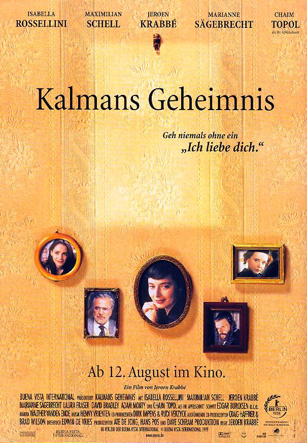 Plakat zum Film: Kalmans Geheimnis