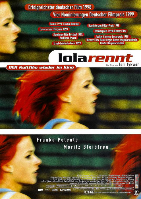 Plakat zum Film: Lola rennt