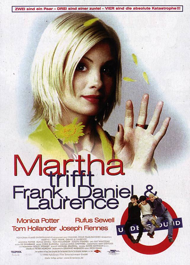 Plakat zum Film: Martha trifft Frank, Daniel & Laurence