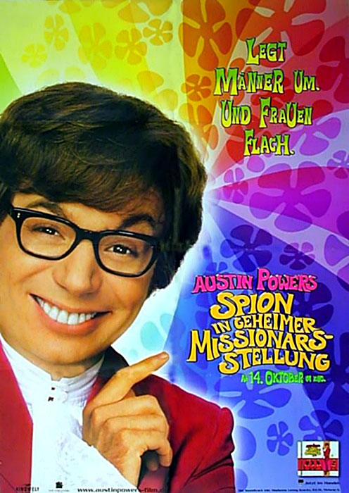 Plakat zum Film: Austin Powers - Spion in geheimer Missionarsstellung