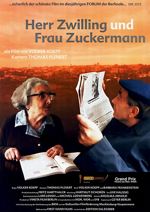 Plakat zum Film: Herr Zwilling und Frau Zuckermann