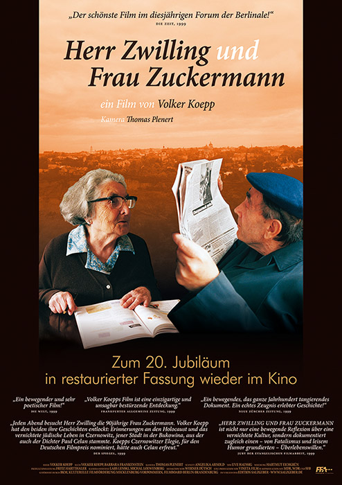 Plakat zum Film: Herr Zwilling und Frau Zuckermann