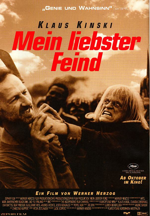Plakat zum Film: Mein liebster Feind - Klaus Kinski