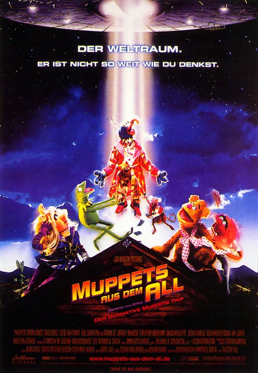 Plakat zum Film: Muppets aus dem All