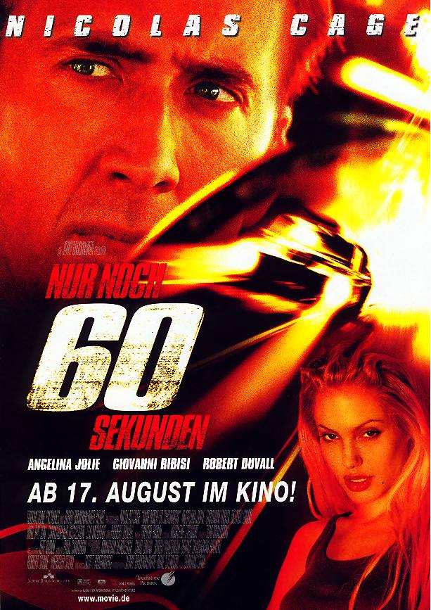 Plakat zum Film: Nur noch 60 Sekunden
