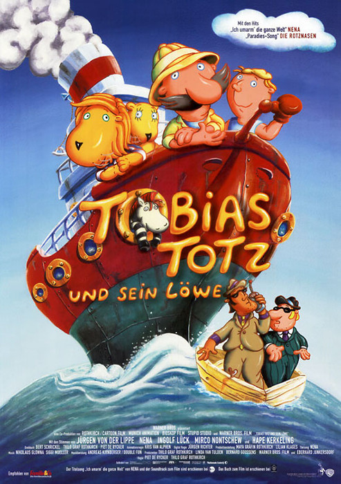 Plakat zum Film: Tobias Totz und sein Löwe