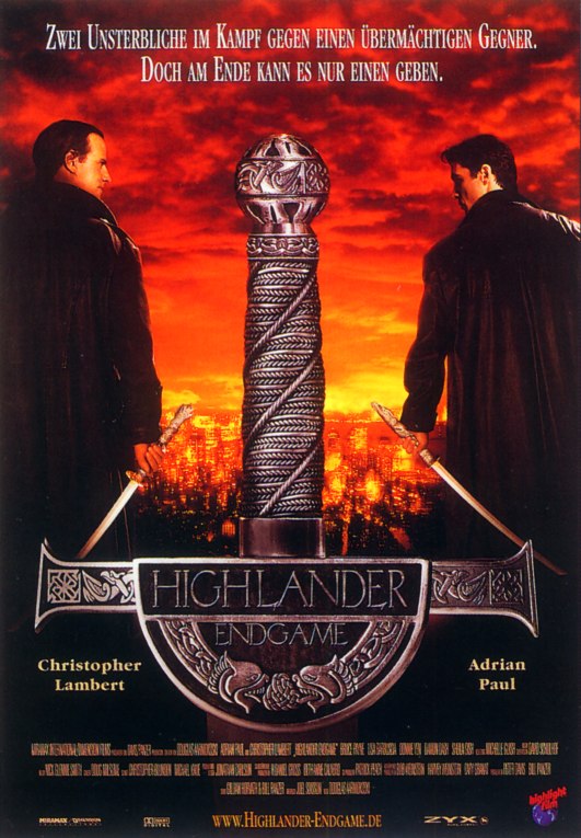 Plakat zum Film: Highlander: Endgame