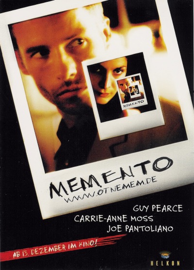 Plakat zum Film: Memento