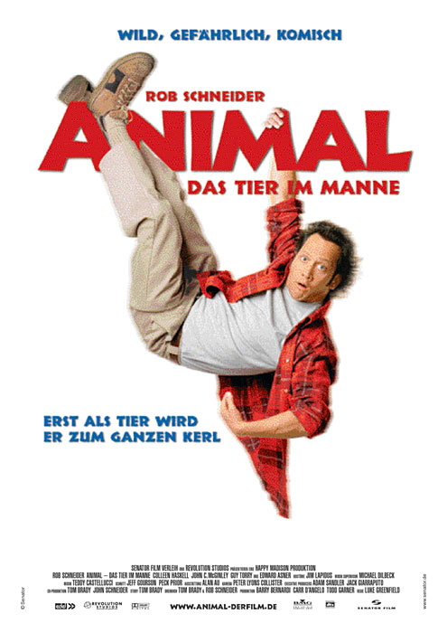 Plakat zum Film: Animal - Das Tier im Manne