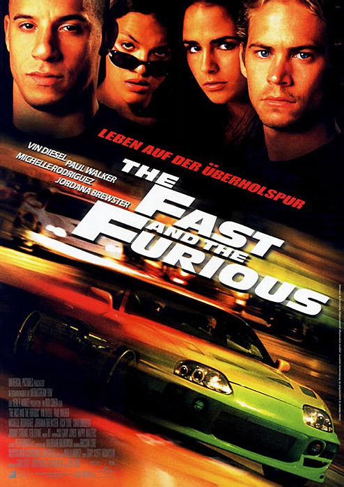 Plakat zum Film: Fast and the Furious, The