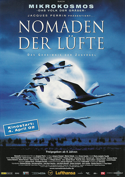 Plakat zum Film: Nomaden der Lüfte - Das Geheimnis der Zugvögel