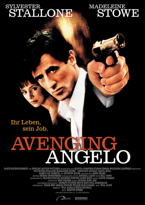 Plakat zum Film: Avenging Angelo - Die Liebe eines Bodyguard